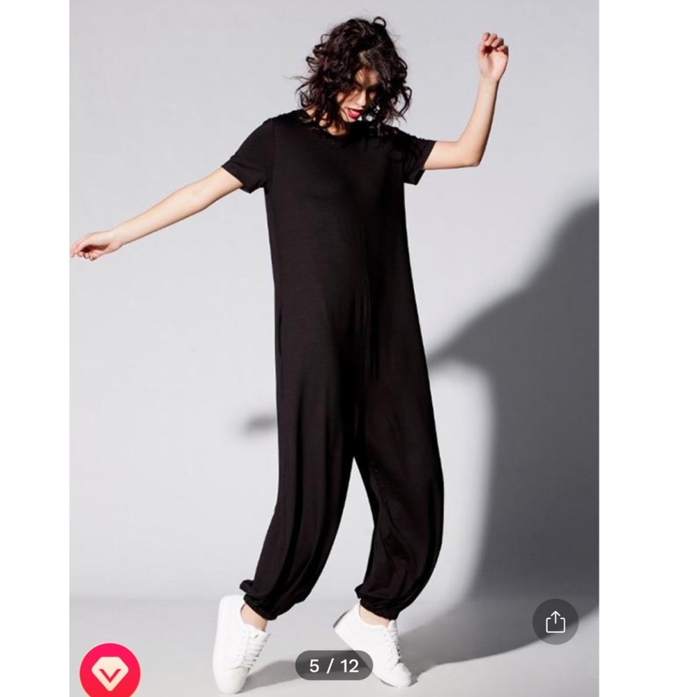 Incredible cozy knit lounge oversized balloon one-piece /jumpsuit / onsie
